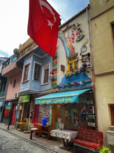 Il quartiere colorato di Balat a Istanbul
