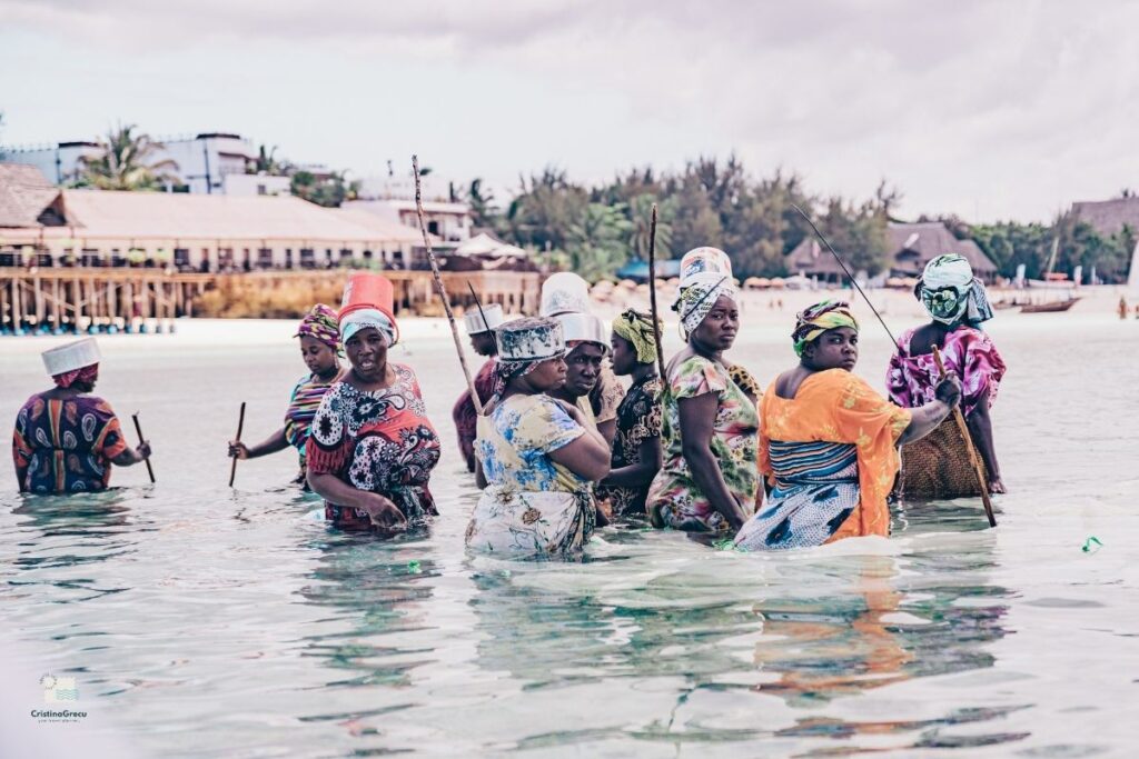 Donne lavoratrici a Zanzibar